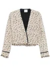 Forte Forte Tweed Jacket In Neutrals