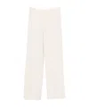 Forte Forte High-waisted Trousers In Neutral