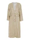 Forte Forte Forte_forte Lurex Long Coat In Beige