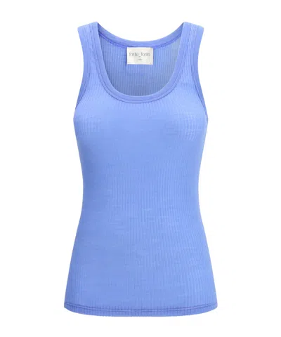Forte Forte U-neck Vest In Blue