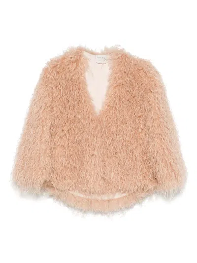 Forte Forte Polyester Coats In Neutral