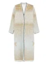 Forte Forte V-neck Coat In Brown