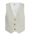 Forte Forte Slub-textured Waistcoat In White
