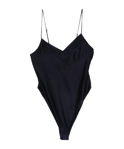 Forte Forte V-neck Top In Black