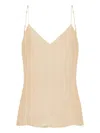 Forte Forte Spaghetti Strap Tank Top In Neutral
