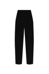 Forte Forte Vela Pleated Trousers In Black