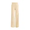 Forte Forte Elasticated-waistband Velvet Trousers