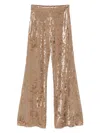 Forte Forte High Waist Casual Pants In Gold