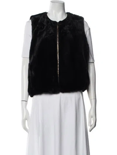 Pre-owned Forte Forte Vest In Black