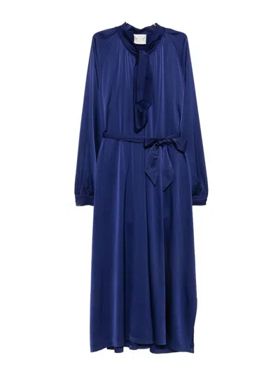 Forte Forte Vestido Largo - Azul Oscuro In Blue