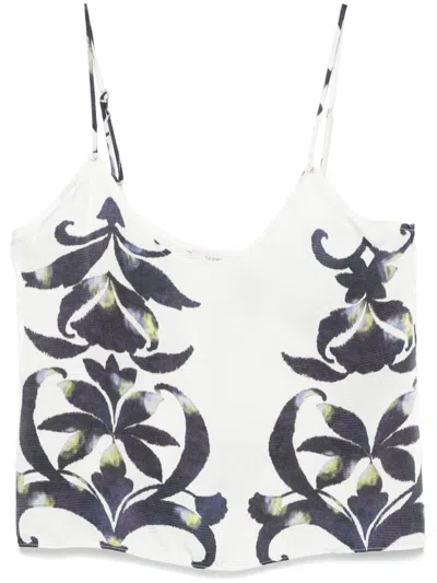 FORTE FORTE FORTE FORTE VIBRANT 100% VISCOSE PRINTED TOP