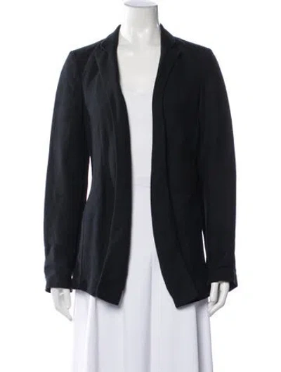 Pre-owned Forte Forte Virgin Wool Blazer In Black/blue