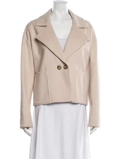 Pre-owned Forte Forte Virgin Wool Blazer W/ Tags In Neutral