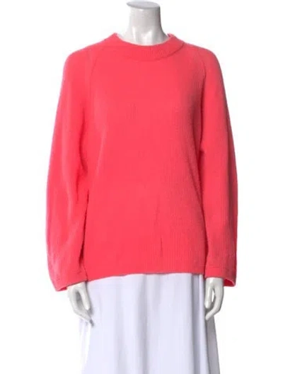 Pre-owned Forte Forte Virgin Wool Crew Neck Sweater In Pink