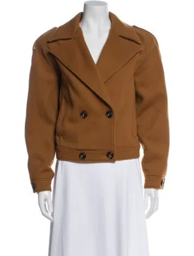 Pre-owned Forte Forte Virgin Wool Jacket In Brown