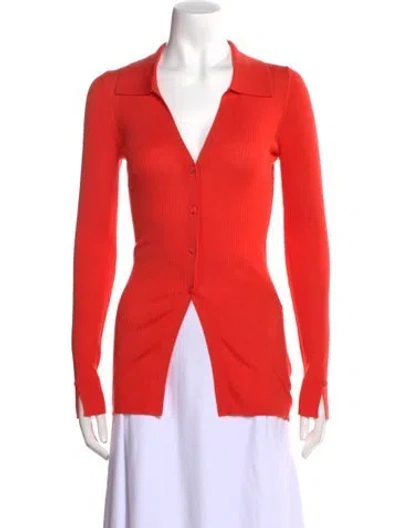 Pre-owned Forte Forte Virgin Wool Sweater In Orange