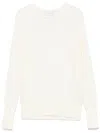 Forte Forte Virgin Wool Sweater In White