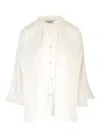 Forte Forte Voile Bohemian-style Shirt In White
