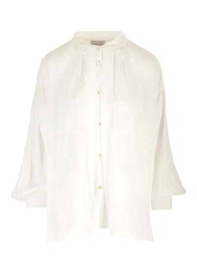 FORTE FORTE VOILE BOHEMIAN-STYLE SHIRT