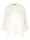 Forte Forte Voile Bohemian-style Shirt In White