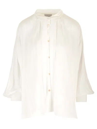 Forte Forte Voile Bohemian-style Shirt In White