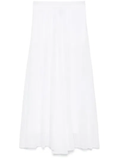 Forte Forte Voile Maxi Skirt In White
