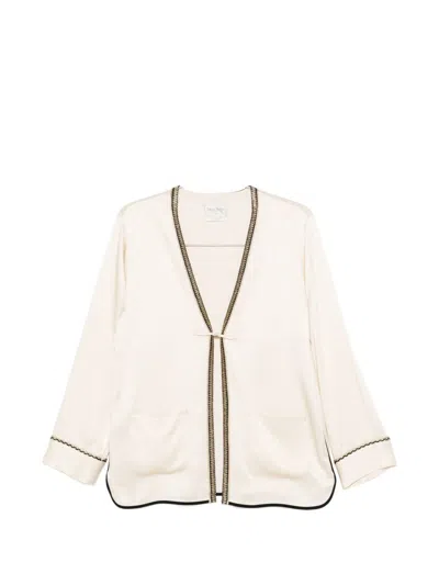 Forte Forte White Acrylic Viscose Jacket
