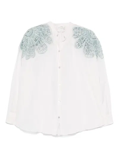 FORTE FORTE WHITE BOHEMIAN SHIRT