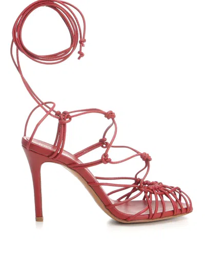 FORTE FORTE SANDALIAS - ROJO