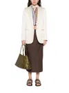 Forte Forte Button Single-breasted Jacket In White