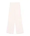 Forte Forte Crepe Palazzo Pants In White