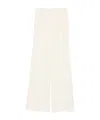 Forte Forte Wide-leg Casual Pants In White