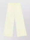 Forte Forte Wide-leg Cotton Trousers With Belt Loops