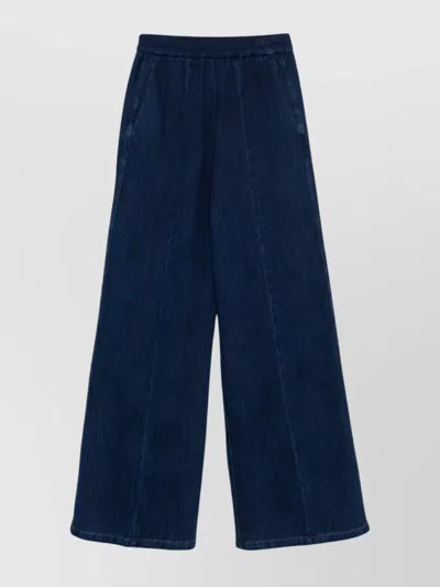 Forte Forte Forte_forte Denim Wide-leg Trousers In Blue