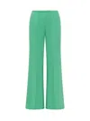 Forte Forte Stretch Crepe Trouser In Boreale