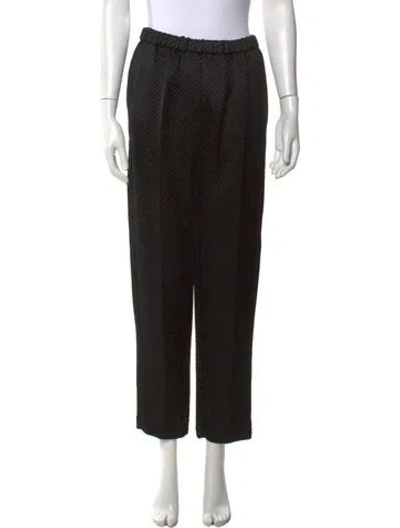 Pre-owned Forte Forte Wide Leg Pants In Black