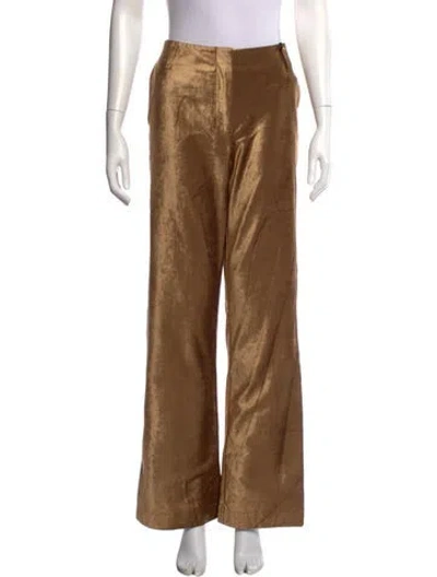 Pre-owned Forte Forte Wide Leg Pants In Brown