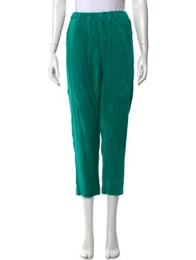 Pre-owned Forte Forte Wide Leg Pants In Green