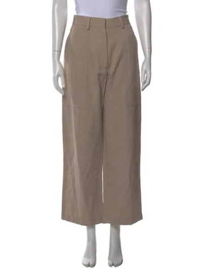 Pre-owned Forte Forte Wide Leg Pants In Neutral