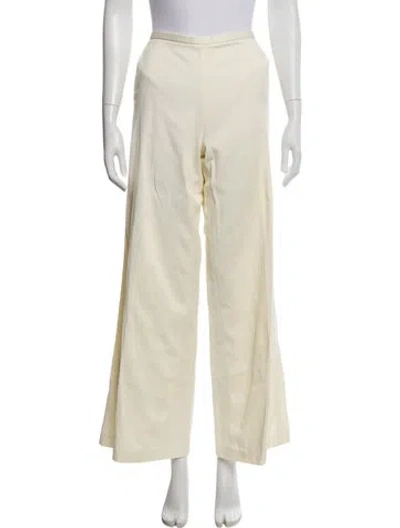 Pre-owned Forte Forte Wide Leg Pants In Neutral
