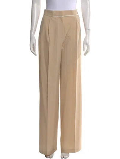 Pre-owned Forte Forte Wide Leg Pants In Neutral