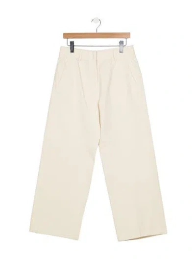 Pre-owned Forte Forte Wide Leg Pants In Neutral