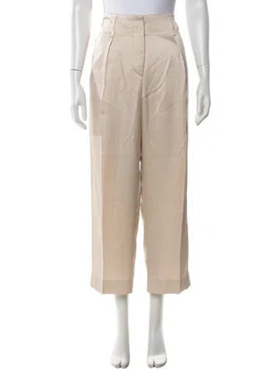 Pre-owned Forte Forte Wide Leg Pants In Neutrals