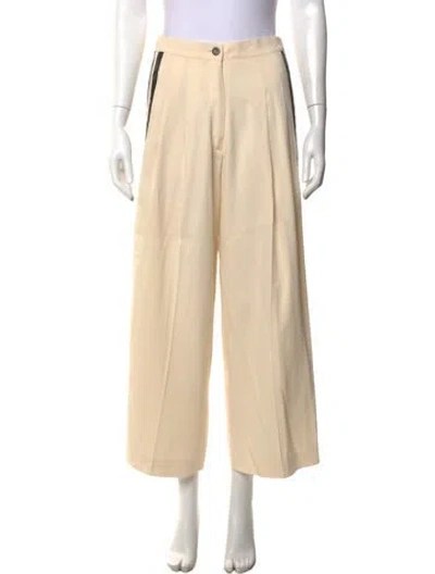 Pre-owned Forte Forte Wide Leg Pants In Neutrals