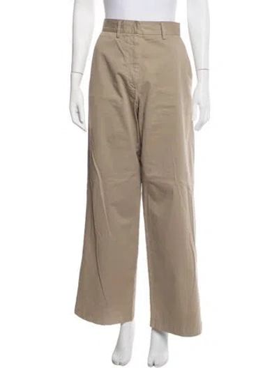 Pre-owned Forte Forte Wide Leg Pants In Neutrals