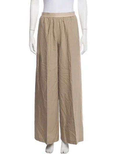 Pre-owned Forte Forte Wide Leg Pants In Neutrals