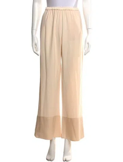 Pre-owned Forte Forte Wide Leg Pants In Neutrals