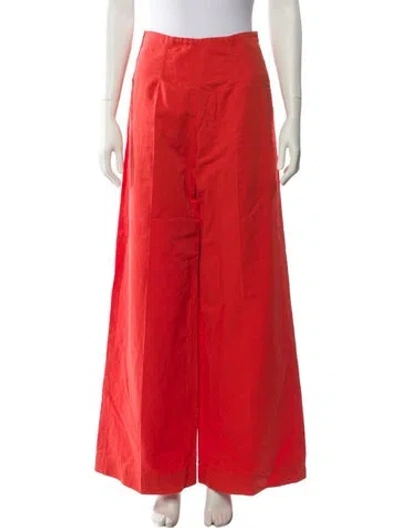 Pre-owned Forte Forte Wide Leg Pants In Orange