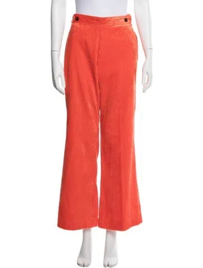Pre-owned Forte Forte Wide Leg Pants In Orange