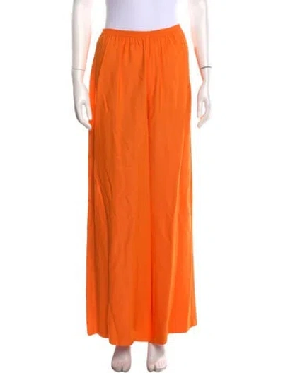 Pre-owned Forte Forte Wide Leg Pants In Orange